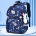 Kid's Boys Girls' Backpack School Bag Bookbag Functional Backpack School Galaxy Oxford Cloth Adjustable Large Capacity Waterproof Pendant Pink Royal Blue Purple