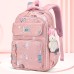 Kid's Boys Girls' Backpack School Bag Bookbag Functional Backpack School Galaxy Oxford Cloth Adjustable Large Capacity Waterproof Pendant Pink Royal Blue Purple