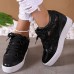 Women's Sneakers Height Increasing Shoes Platform Sneakers White Shoes Daily Solid Color Plaid Hollow-out Summer Satin Flower Lace Lace-up Wedge Heel Hidden Heel Round Toe Elegant Fashion Sporty Lace