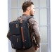 Men's Backpack School Bag Bookbag Functional Backpack Commuter Backpack School Outdoor Daily Solid Color Canvas Nylon Large Capacity Breathable Durable Zipper 10001 nylon blue 10001 nylon black 10001