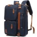 Men's Backpack School Bag Bookbag Functional Backpack Commuter Backpack School Outdoor Daily Solid Color Canvas Nylon Large Capacity Breathable Durable Zipper 10001 nylon blue 10001 nylon black 10001