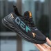 Men's Casual Shoes Sporty Look Running Walking Sporty Casual Outdoor Daily Mesh Breathable Comfortable Slip Resistant Lace-up Black Orange Summer Spring Fall