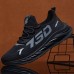 Men's Casual Shoes Sporty Look Running Walking Sporty Casual Outdoor Daily Mesh Breathable Comfortable Slip Resistant Lace-up Black Orange Summer Spring Fall