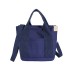 Women's Tote Canvas Daily Large Capacity Foldable Lightweight Solid Color Black Pink Blue