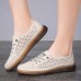 Women's Flats White Shoes Barefoot shoes Comfort Shoes Outdoor Daily Solid Color Summer Low Heel Round Toe Casual Comfort Minimalism Walking Faux Leather Elastic Band White Beige