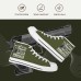 Men's Sneakers Casual Shoes Print Shoes Plus Size Classic Casual Daily Canvas Lace-up Black White Army Green Summer Spring Fall