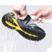 Men's Hiking Shoes Water Shoes Waterproof Shock Absorption Breathable Quick Dry Surfing Camping / Hiking EVA Rubber Net Summer Dark Grey Black