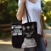 Women's Tote Shoulder Bag Canvas Tote Bag Polyester Shopping Daily Holiday Print Large Capacity Foldable Lightweight Cat Letter Dark Red Black Green