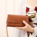 Women's Crossbody Bag Wallet Shoulder Bag Mobile Phone Bag PU Leather Office Shopping Daily Zipper Adjustable Durable Solid Color Letter Dark Brown Black Pink