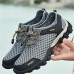 Men's Loafers & Slip-Ons Plus Size Comfort Shoes Casual Outdoor Daily Mesh Breathable Elastic Band Black Blue Coffee Summer Spring