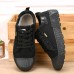 Men's Sneakers Casual Shoes Work Sneakers Casual Daily Office & Career Canvas Breathable Lace-up Cool black little flower Chinese dream Camouflage Summer