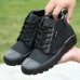 Men's Sneakers Casual Shoes Work Sneakers Casual Daily Office & Career Canvas Breathable Lace-up Cool black little flower Chinese dream Camouflage Summer