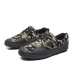 Men's Sneakers Casual Shoes Work Sneakers Casual Daily Office & Career Canvas Breathable Lace-up Cool black little flower Chinese dream Camouflage Summer