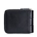 Men's Wallet Coin Purse Credit Card Holder Wallet Leather Cowhide Outdoor Shopping Daily Buckle Zipper Lightweight Solid Color Black Dark Green Orange