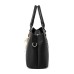 Women's Handbag Crossbody Bag Shoulder Bag PU Leather Office Daily Pendant Chain Solid Color Wine Black White