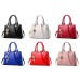 Women's Handbag Crossbody Bag Shoulder Bag PU Leather Office Daily Pendant Chain Solid Color Wine Black White