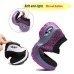 Women's Sneakers Plus Size Flyknit Shoes Outdoor Daily Color Block Summer Flat Heel Round Toe Sporty Casual Running Walking Tissage Volant Loafer Black And White Blue Grey Black gray