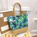 Women's Tote Shoulder Bag Canvas Tote Bag Canvas Outdoor Daily Holiday Zipper Flower Print Large Capacity Foldable Lightweight Geometric Flower Colorful feathers Autumn leaves Rainforest