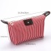 Women's Handbag Makeup Bag Cosmetic Bag Hobo Bag Nylon Party Office Travel Zipper Large Capacity Waterproof Lightweight Striped Black / White Watermelon Red Black