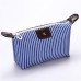 Women's Handbag Makeup Bag Cosmetic Bag Hobo Bag Nylon Party Office Travel Zipper Large Capacity Waterproof Lightweight Striped Black / White Watermelon Red Black