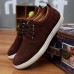 Men's Casual Shoes Comfort Shoes Walking Classic Casual Outdoor Daily Satin Breathable Comfortable Slip Resistant Elastic Band Wine Red Black Blue Fall