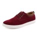 Men's Casual Shoes Comfort Shoes Walking Classic Casual Outdoor Daily Satin Breathable Comfortable Slip Resistant Elastic Band Wine Red Black Blue Fall