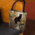 Women's Tote Shoulder Bag Canvas Tote Bag Oxford Cloth Shopping Holiday Print Large Capacity Foldable Lightweight Cat 3D Rainbow