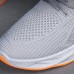 Men's Sneakers Running Shoes Blade Type Non-slip Cushioning Breathable Light Soft Running Road Running Rubber Knit Spring Fall Orange / Gray Black Green Black Sliver