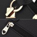 Women's Handbag Crossbody Bag Shoulder Bag PU Leather Office Daily Pendant Chain Solid Color Wine Black Royal Blue