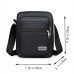 Men's Crossbody Bag Shoulder Bag Polyester Oxford Cloth Daily Holiday Adjustable Large Capacity Waterproof Solid Color Black Army Green Blue