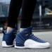 Men's Sneakers Boots Basketball Casual Daily Leather Comfortable Booties / Ankle Boots Loafer Dark Red Black Blue Spring Fall