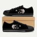 Women's Sneakers Print Shoes Animal Print Canvas Shoes Daily Dog 3D Flat Heel Fashion Classic Casual Canvas Lace-up Bright Black