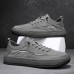 Men's Sneakers Platform Sneakers Walking Casual Outdoor Daily Canvas Breathable Elastic Band Black Green Gray Summer Spring