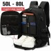 50/60/80L Laptop Backpacks Large Capacity Travel Outdoor Mountaineering Luggage Bag Pack Sports Trekking Rucksack Hiking Camping