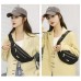 Women's Crossbody Bag Shoulder Bag Chest Bag Belt Bag Oxford Cloth Outdoor Shopping Zipper Large Capacity Foldable Lightweight Solid Color Black White Yellow