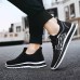 Men's Sneakers Walking Vintage Casual Outdoor Daily Knit Warm Height Increasing Comfortable Lace-up White Green Fall Winter