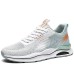 Men's Sneakers Sporty Look Flyknit Shoes Running Walking Sporty Casual Outdoor Daily Tissage Volant Breathable Comfortable Slip Resistant Lace-up Black Blue Mint Green Color Block Summer Spring