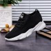 Women's Sneakers Pink Shoes Flyknit Shoes Daily Color Block Shoes And Bags Matching Sets Summer Lace-up Flat Heel Round Toe Casual Running Walking Tissage Volant Lace-up Black White Pink