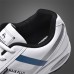 Men's Sneakers Sporty Look White Shoes Running Walking Sporty Casual Outdoor Daily Microfiber Breathable Comfortable Slip Resistant Lace-up Black White Striped Fall Winter