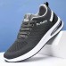 Men's Sneakers Sporty Look Flyknit Shoes Running Fitness & Cross Training Shoes Walking Sporty Casual Outdoor Athletic Daily Tissage Volant Breathable Comfortable Slip Resistant Lace-up Black Red