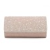 Women's Evening Bag Polyester Party / Evening Glitter Chain Glitter Shine Silver Black Champagne