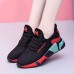 Women's Sneakers Comfort Shoes Outdoor Daily Color Block Winter Flat Heel Sporty Casual Comfort Running Mesh PU 8-1 plus velvet red 8-1 single shoes black purple 8-1 single shoes colorful red