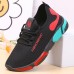 Women's Sneakers Comfort Shoes Outdoor Daily Color Block Winter Flat Heel Sporty Casual Comfort Running Mesh PU 8-1 plus velvet red 8-1 single shoes black purple 8-1 single shoes colorful red