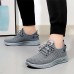 Men's Sneakers Sporty Look Flyknit Shoes Running Walking Sporty Casual Outdoor Daily Tissage Volant Breathable Comfortable Slip Resistant Lace-up Silver Black Apricot Summer Spring