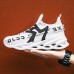 Men's Sneakers Sporty Sandals Platform Sneakers Running Walking Sporty Casual Outdoor Daily Tissage Volant Breathable Lace-up Black White Red Summer Spring