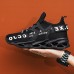 Men's Sneakers Sporty Sandals Platform Sneakers Running Walking Sporty Casual Outdoor Daily Tissage Volant Breathable Lace-up Black White Red Summer Spring