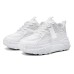 Women's Sneakers White Shoes Platform Sneakers Outdoor Daily Platform Round Toe Sporty Casual Walking PU Lace-up White With 16pcs Set Lazy No-Tie Silicone Elastic Laces Fast Shoes Lace