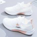 Women's Sneakers Plus Size Flyknit Shoes Outdoor Daily Color Block Summer Flat Heel Round Toe Fashion Sporty Casual Running Walking Tissage Volant Lace-up Black Pink Blue