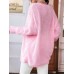 Women's Oversized Sweatshirt Pullover Solid Color Basic Neon & Bright White Pink Red Street Casual V Neck Long Sleeve Top Micro-elastic Fall & Winter