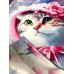 Women's Sweatshirt Pullover Cat Active Sportswear Print Pink Red Purple Casual Sports Round Neck Long Sleeve Top Micro-elastic Fall & Winter